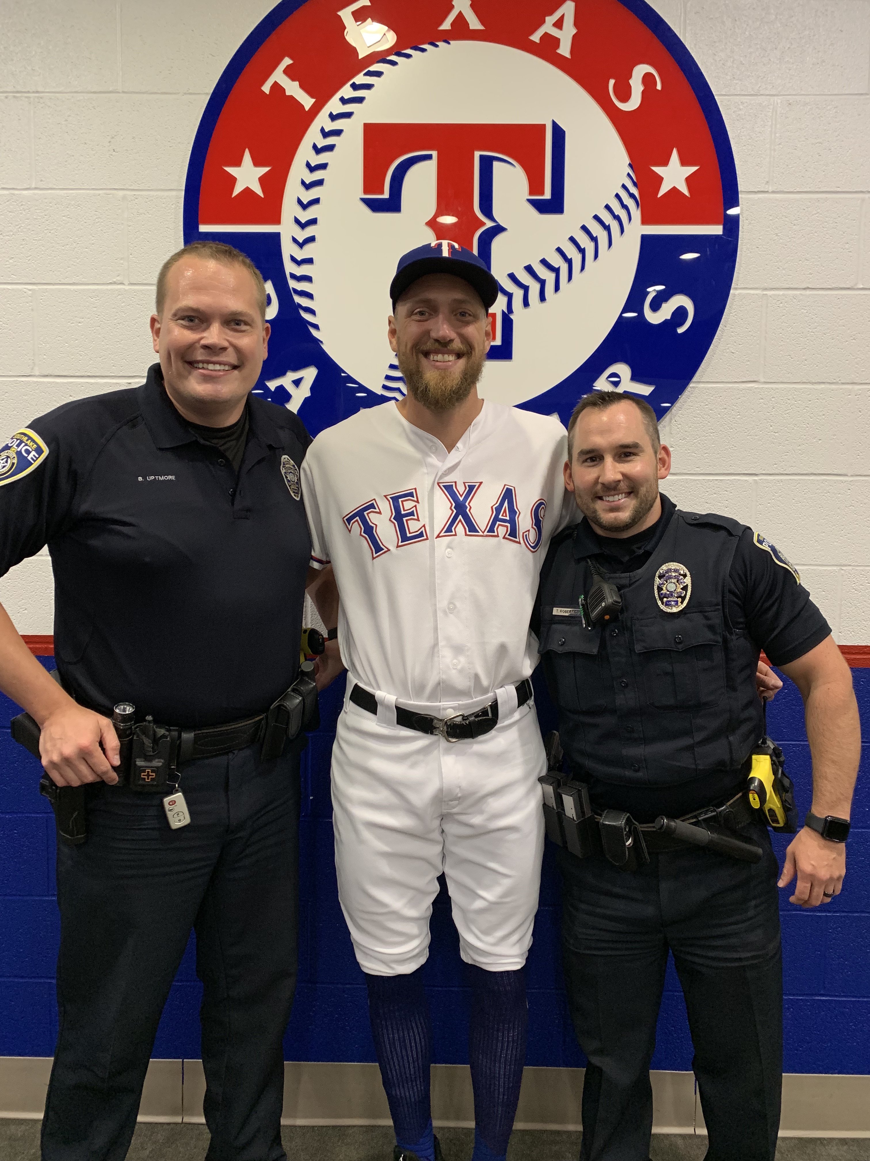 Southlake DPS Collaborates With Texas Rangers' Hunter Pence In New