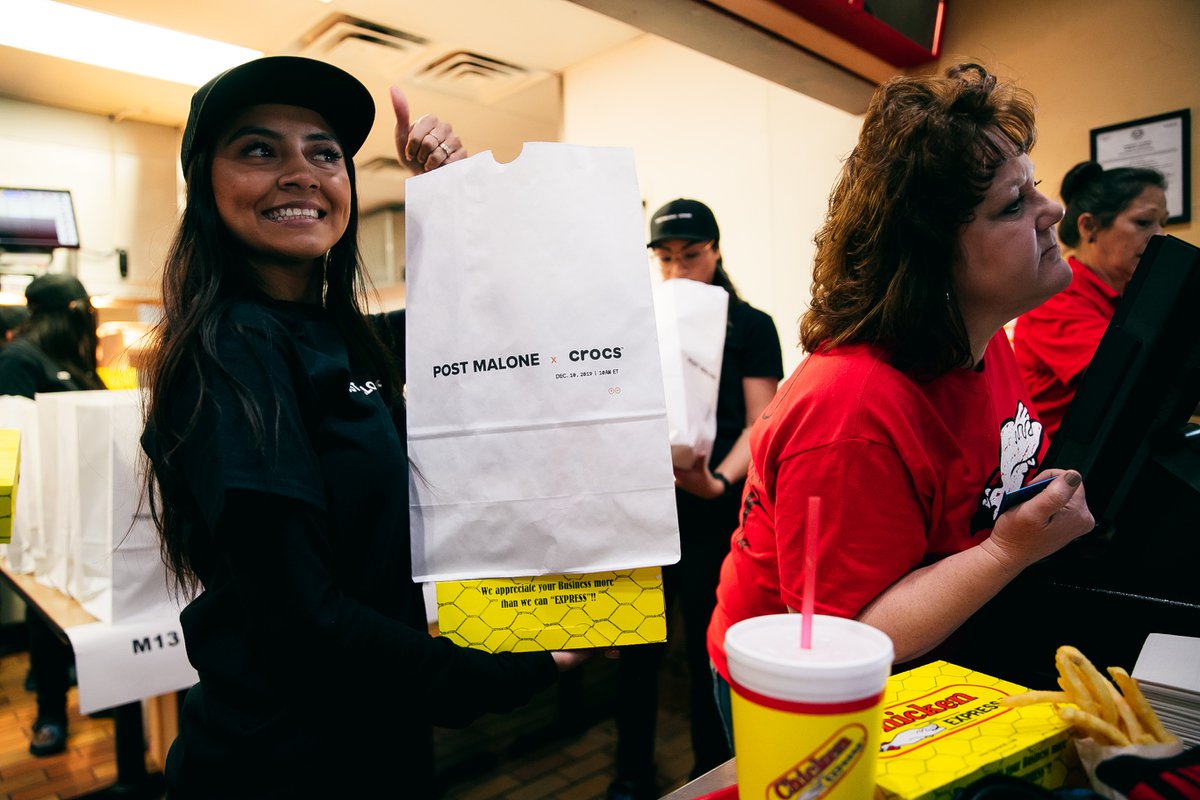 Post Malone crocs: Singer surprises fans with new Crocs at Texas