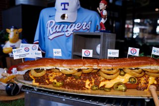 Texas Rangers new concession food: The Boomstick is now a burger