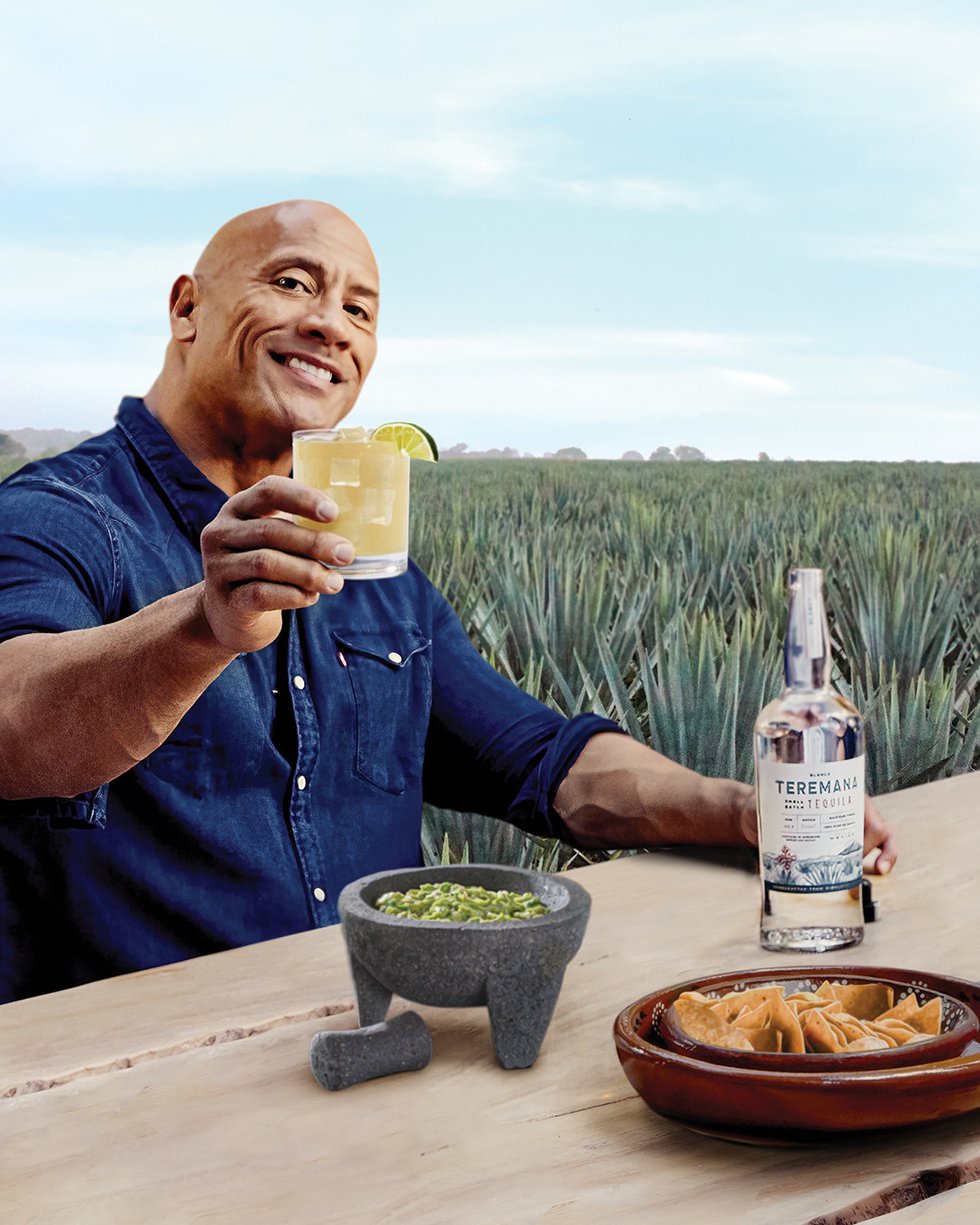 Dwayne The Rock Johnson and Teremana Tequila