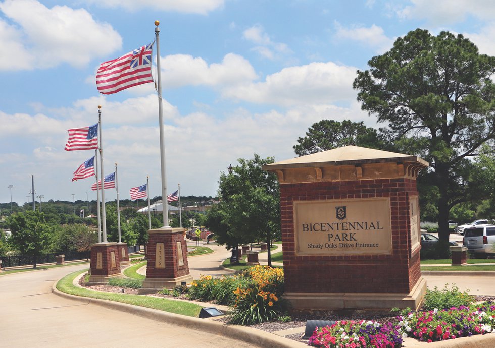 Bicentennial Flags