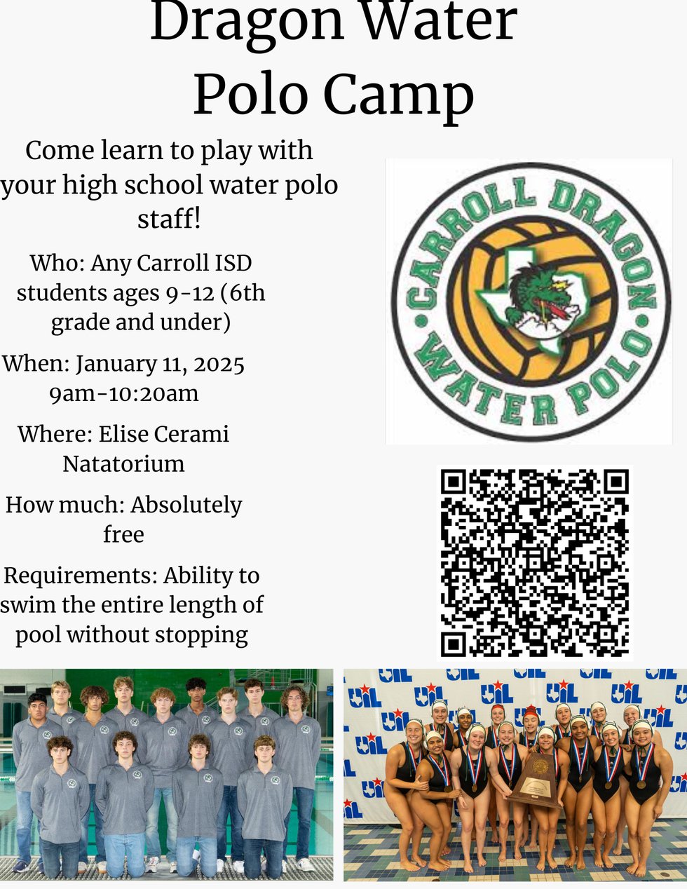 Dragon Water Polo Camp - 1